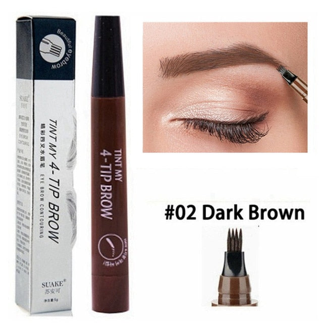 4 Tip Microblade Brow Pen