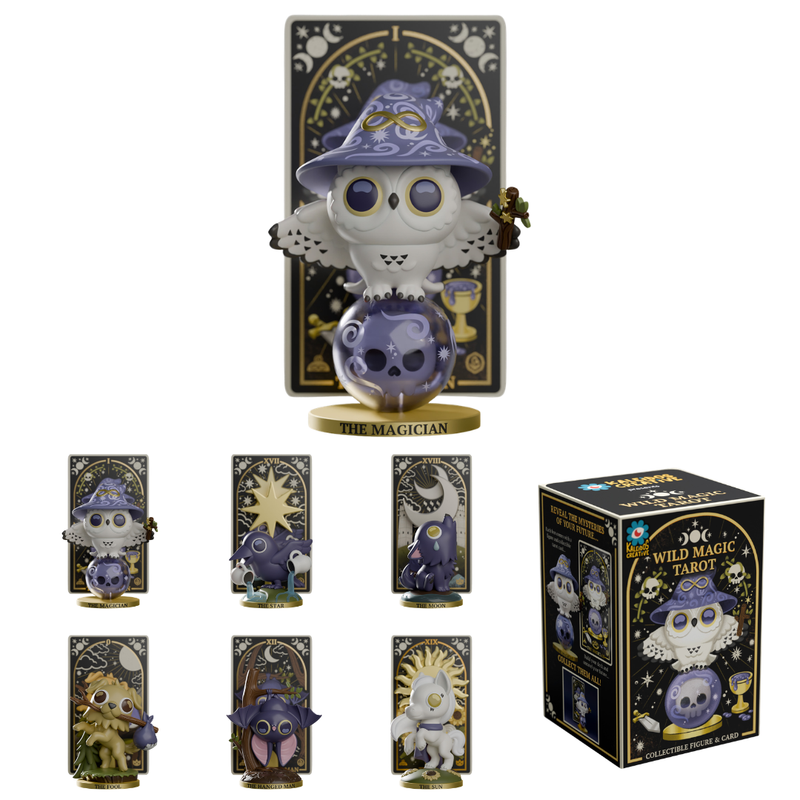 (JULY 2026 RESTOCK) Kaleidos Creative: Wild Magic Tarot Blind Box